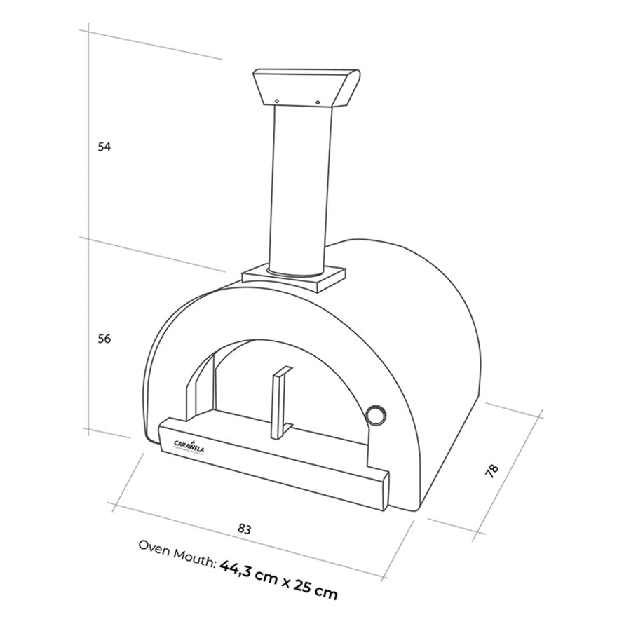 Luhnasa Pro 60 Wood Fired Oven