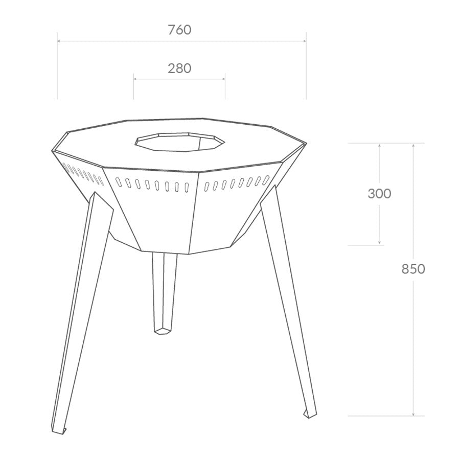 Grill Pláta Inaistrithe Nua
